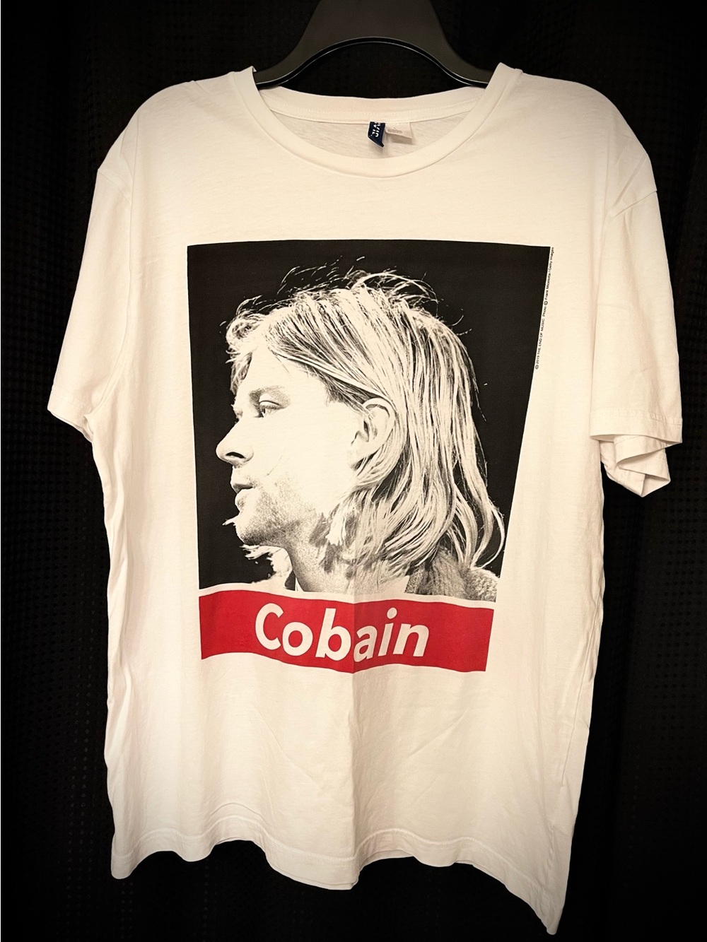 Nirvana Kurt Cobain H&M divided unisex size Large